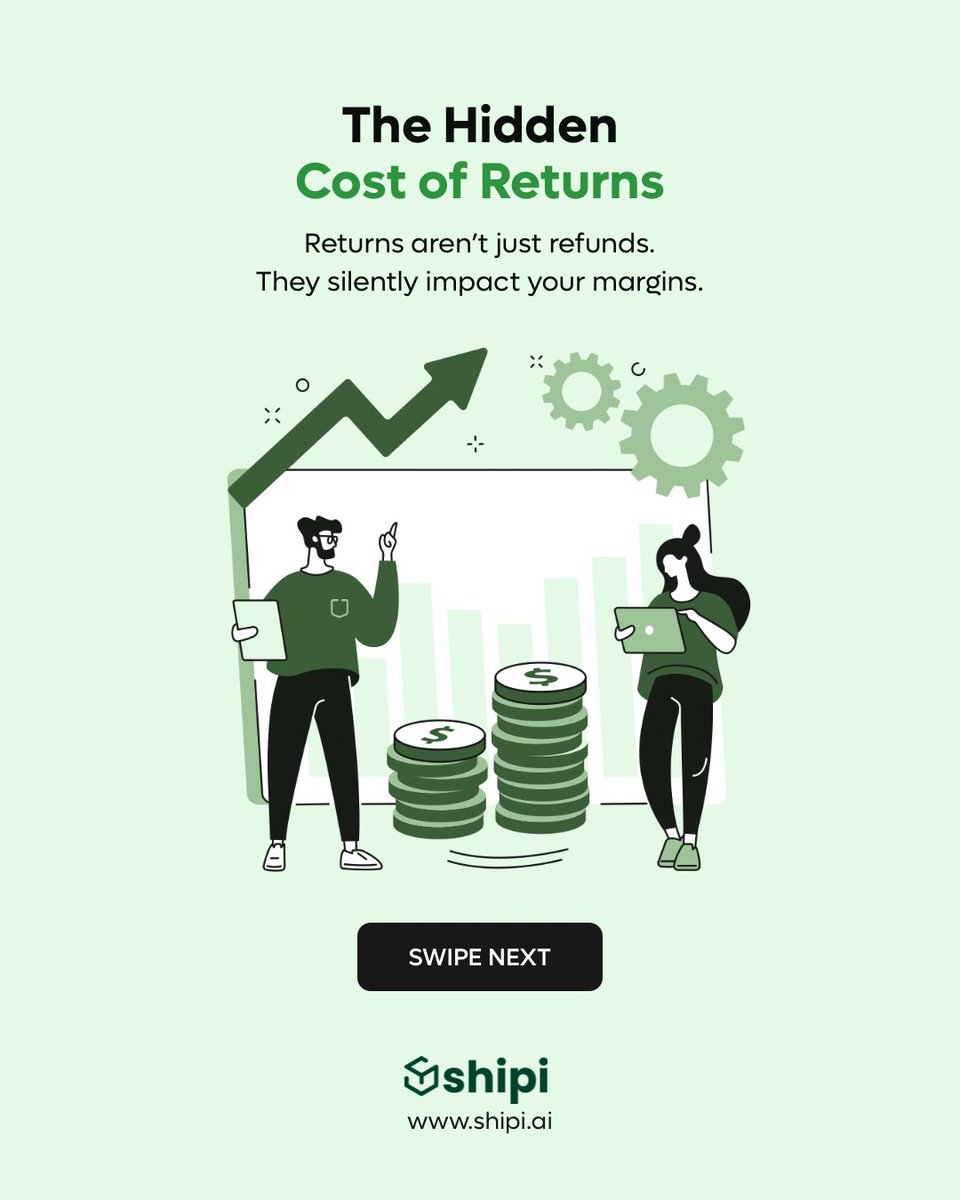 teamshipi's tweet image. A return isn’t just a refund. It’s reverse shipping, inspection, restocking, and margin loss. Is your 3PL optimized for reverse logistics? #ReturnsManagement #EcommerceMargins #Shipi
