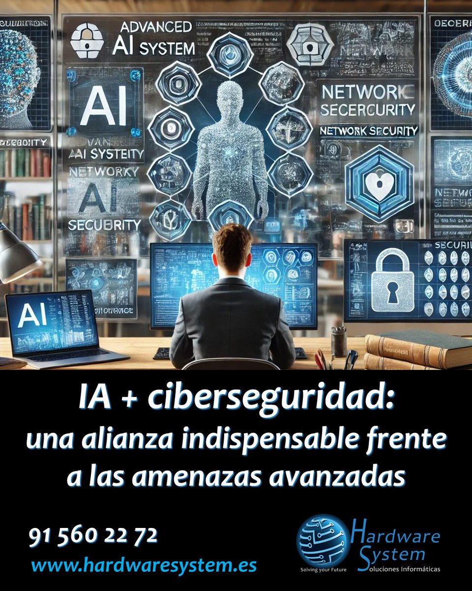 HardwareSystemM's tweet photo. IA + ciberseguridad: una alianza indispensable frente a las amenazas avanzadas
Ver más: https://t.co/o4iUGPj6oO
#HardwareSystem #Mantenimientoinformático #Virtualización #VmWare #SeguridadInformatica #AsesoríaInformática https://t.co/6UBnf6G5lU