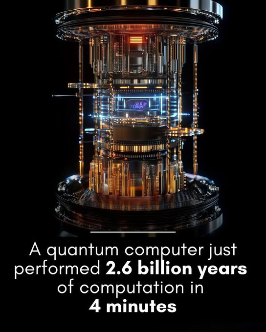 smaksked's tweet image. China’s #quantum computer completed a task in 4 minutes that would literally take a #supercomputer billions of years.
TY Night Sky Now