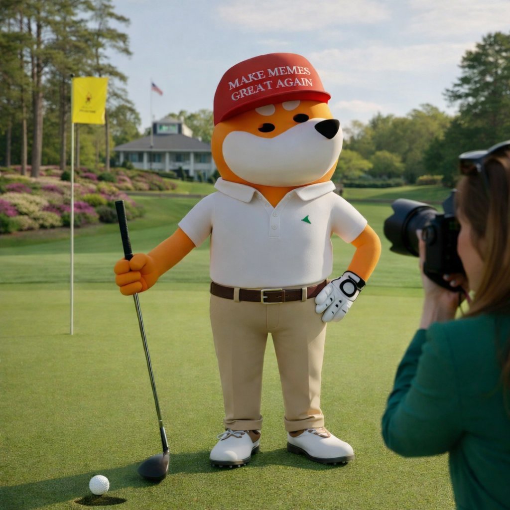 MMGAcoin__'s tweet image. 🏌️‍♂️The Masters Tournament🏌️
Who’s ready for the green jacket?
Who’s ready for green markets? 📊
$MMGA is on the green, ball perfectly lined up…⛳️
just 0.1 inch away from Making Memes Great Again. 
#MMGA #MakeMemesGreatAgain #TheMasters