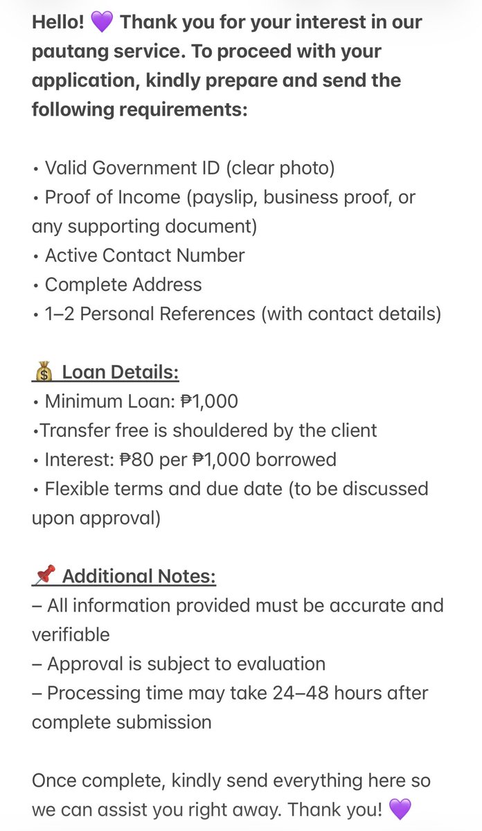 CLIENT😸| HELP | Pautang Service tweet media