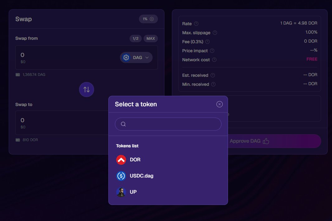 Formaks_NT's tweet photo. @TheUpsiderAI @GeertReinalda @ChoccoLoo I don't see $swap in the token list. Is this also due to a bad wallet connection? https://t.co/TZ98OqqGO5