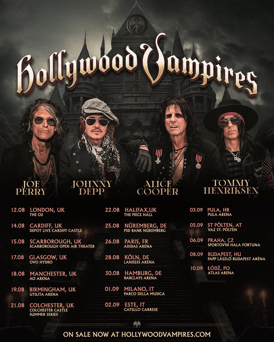 Hollywood Vampires tweet media