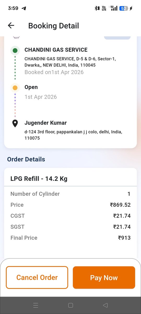 jugender21's tweet photo. @indane_gas  7 days ago my order was pending I am waiting for delivery but the invoice does not generate https://t.co/fBNHU3DJXr