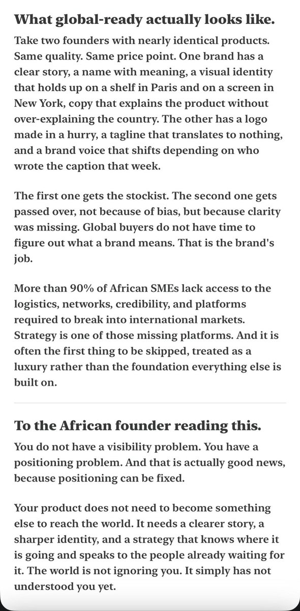 ASMACREATIVO's tweet photo. African businesses owners.

If you consume this type of contents everyday your brand is definitely going to do better. https://t.co/xYGD6cr1zK
