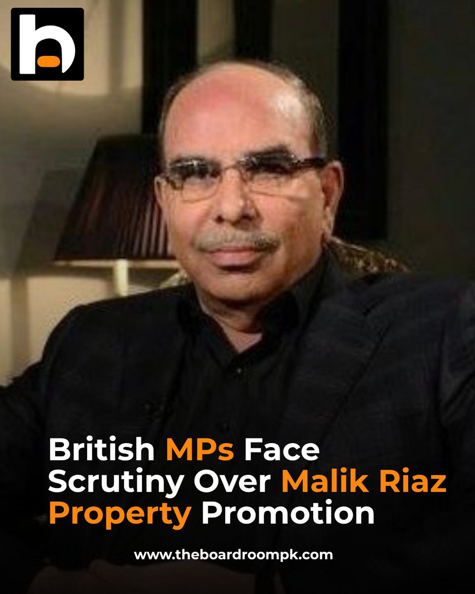 theboardroompk's tweet image. British MPs face scrutiny after links to property promotions tied to Malik Riaz raise concerns over transparency and accountability

#UKPolitics #MalikRiaz #RealEstate #Accountability #Transparency