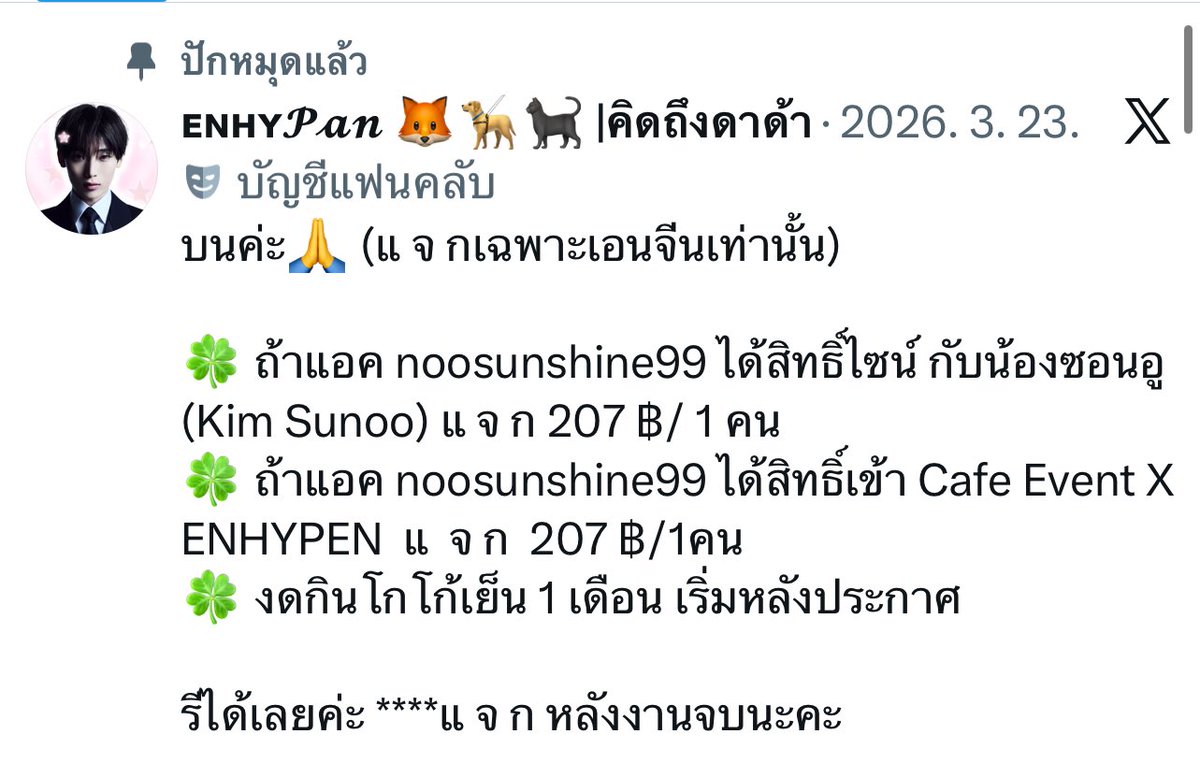 Enhy𝓟𝓪𝓷 🦊🦮🐈‍⬛ tweet media