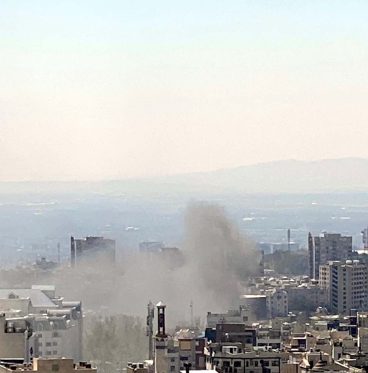 Osint613's tweet photo. A precision strike reported at Balwar Darya in the capital, Tehran, likely targeting a senior Islamic regime figure. https://t.co/AbBeESB4It