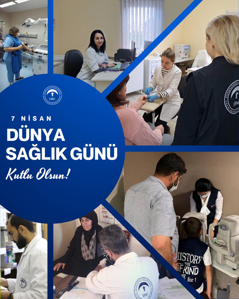 IBC_TR's tweet photo. Sağlık, herkes için temel bir haktır. 

Dünya Sağlık Günü’nde, herkesin sağlık hizmetlerine eşit ve güvenli erişiminin önemini bir kez daha hatırlıyoruz. 
 
Daha sağlıklı bir gelecek için; temiz suya erişimin, hijyen koşullarının ve temel sağlık hizmetlerinin güçlendirilmesi adına çalışmalarımıza kararlılıkla devam ediyoruz. 

Çünkü daha sağlıklı bir dünya, ancak birlikte mümkün. 🌍💙