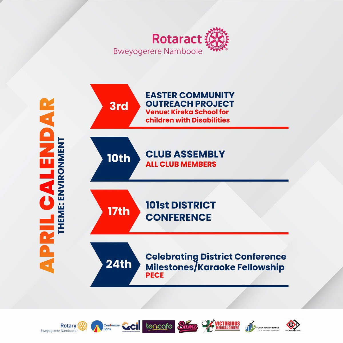 Rotaract Club of Bweyogerere Namboole tweet media