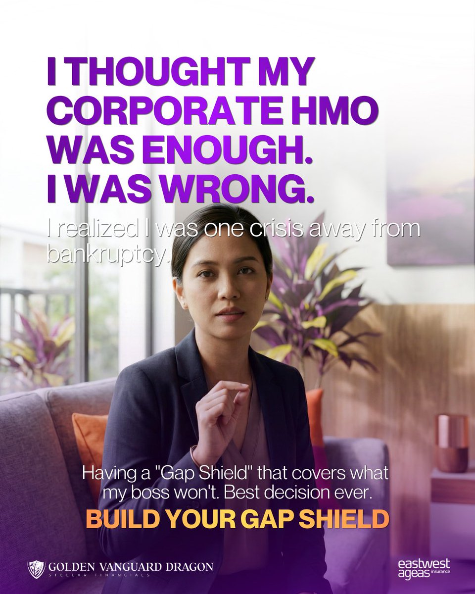 GVDFinancials's tweet photo. Your office HMO is for check-ups, not catastrophes. Most corporate plans cap at 200k, but real medical crises start at 1M. If you’re relying solely on your company, you are effectively self-insuring for millions without knowing it.

Build your Gap Shield. https://t.co/BZ1ilPXlLz
