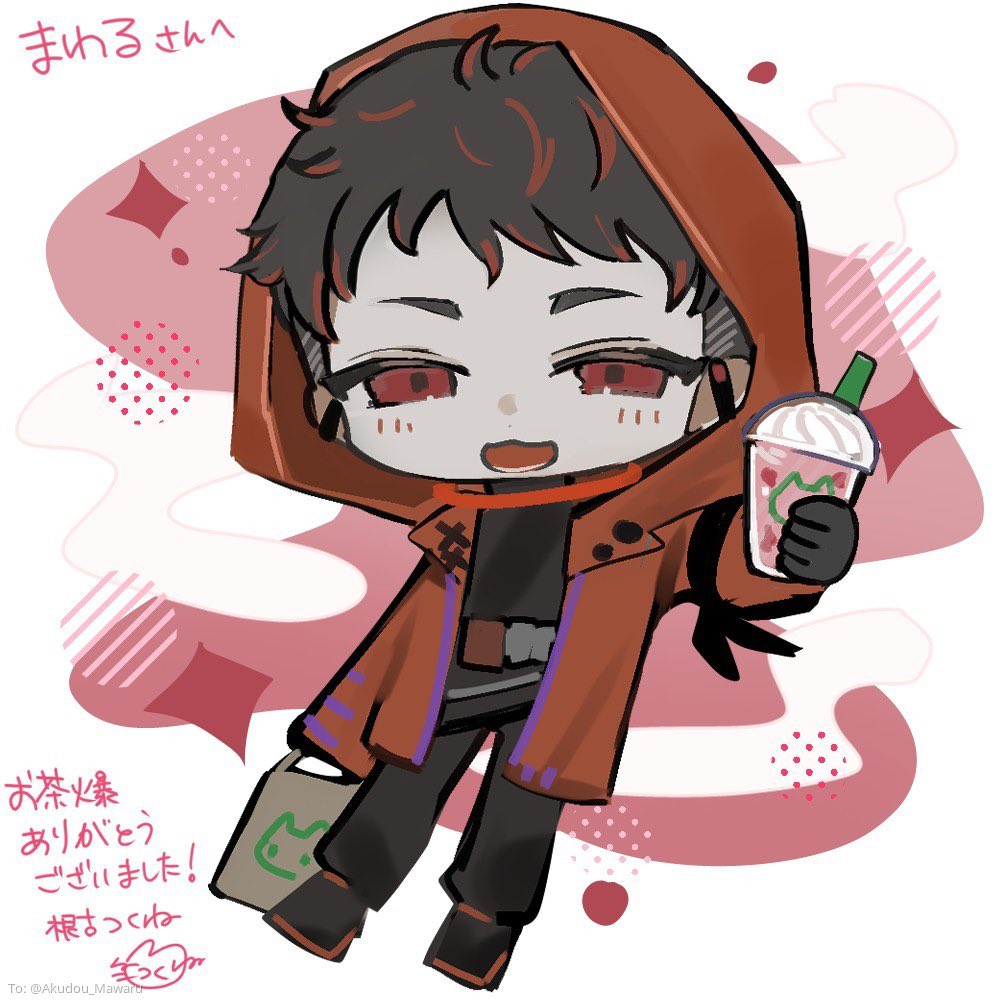 Akudou_Mawaru's tweet photo. #新しいプロフィール画像

つくねままからいただいたやつー！！！

しかも新衣装だ…！！！

フラペチーノ沢山飲みましょうね〜！！！

ありがとうございます！！！

 #neko_tsukune48 https://t.co/DkjlGWCb9U