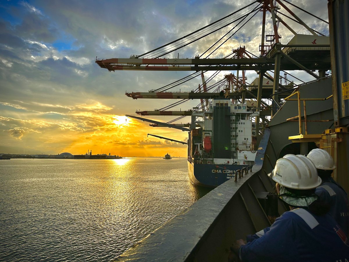 Marlow_Group's tweet photo. Photo Comp Winners! Theme this time "Camaraderie at Sea", capturing spirit of #LifeAtSea – the people, teamwork &amp; dedication that keep ships moving &amp; running smoothly. 🚢⚓📸 Well done to all; Congrats to winners👏 Check out #MarlowNavigation Newsletter 📰 https://t.co/aJOMQdDYPS https://t.co/JY2wP8wqk3