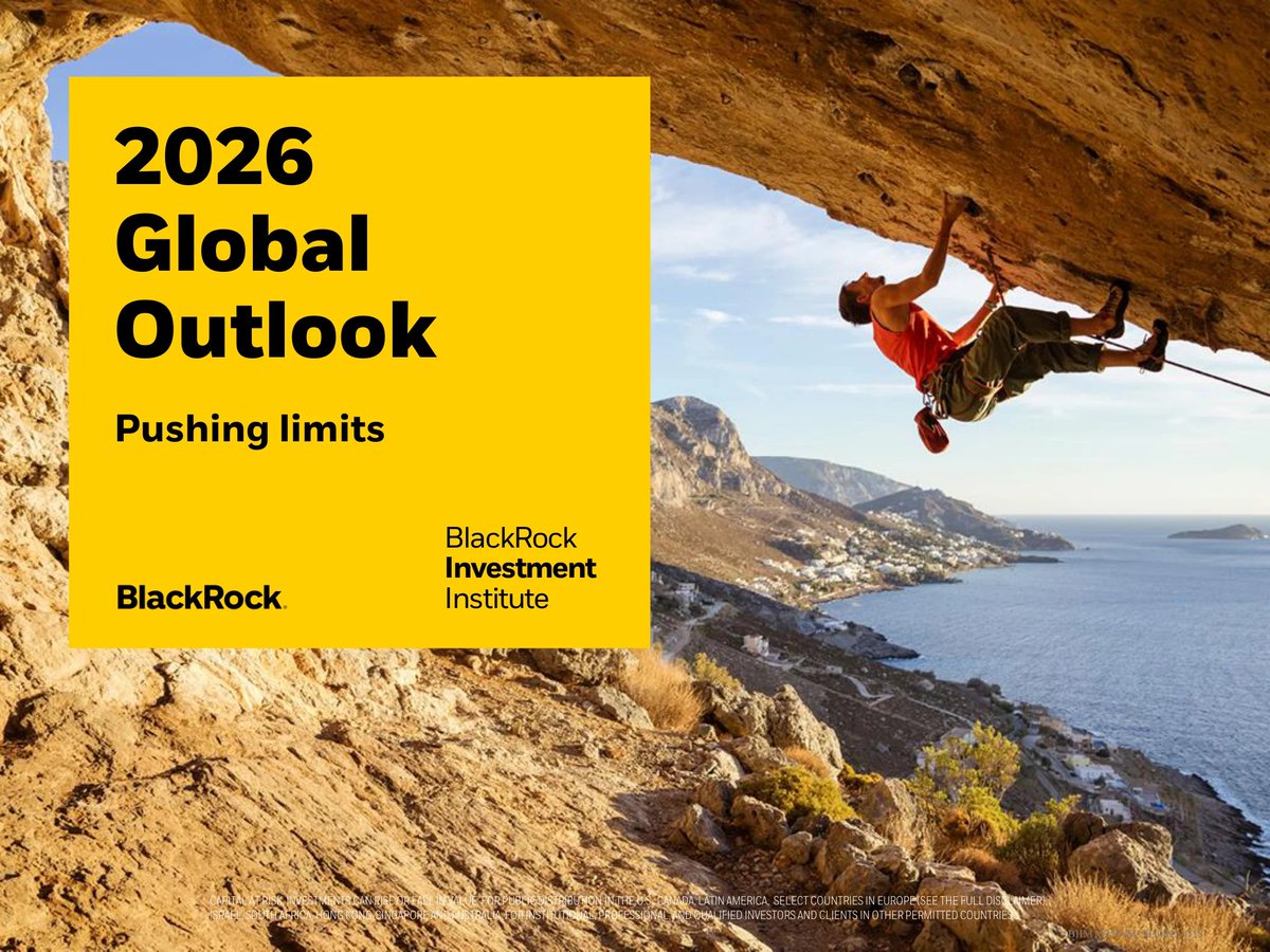 2slides_com's tweet photo. Download the "BlackRock 2026 Global Outlook - Pushing Limits" slides (18 pages) as PPTX &amp; PDF from 2slides. Preview and save all slides in one click: https://t.co/tdrp4cqpwE https://t.co/w1F8pWRDCe