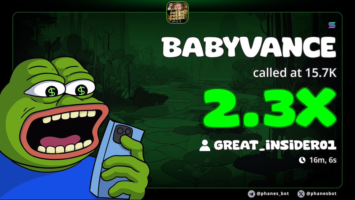 Whaler091's tweet photo. 2x increase from my call $babyvance
Ca>>

uhtwfprdnqeeEcCxXWPJvo3bzKetyKYKwvn7dqvpump

#solana #memecoin #degen https://t.co/mDQySNmpUX
