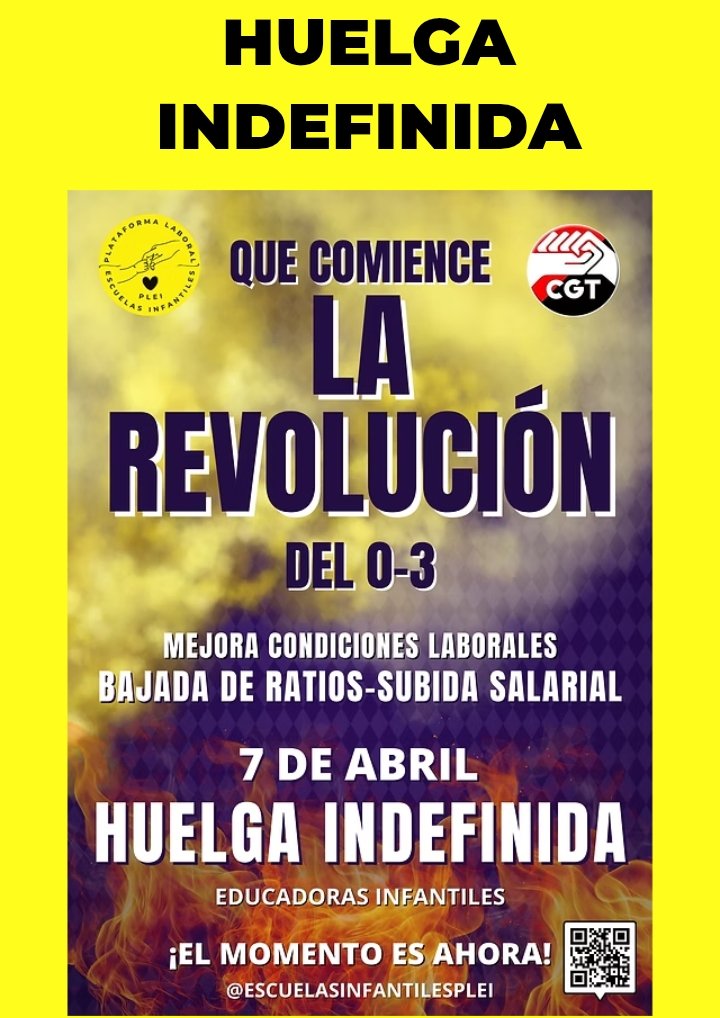 JuanCalera79's tweet photo. Familias, no sé si os lo habéis preguntado alguna vez, pero esas personas que educan y acompañan y atienden a vuestros hijos e hijas son profesionales bajo unas condiciones laborales injustas. https://t.co/ypFtTr42Sr