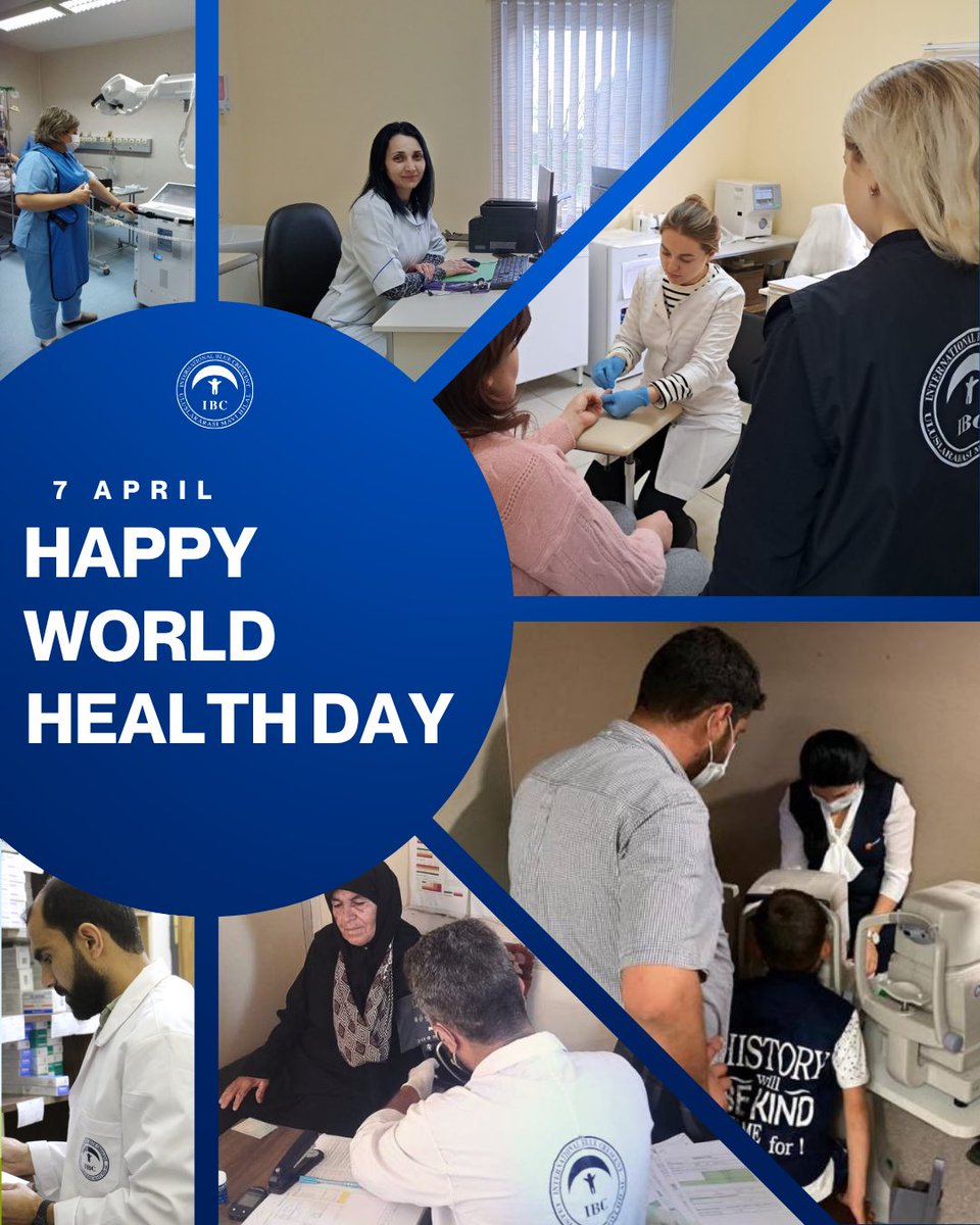IBC_TR's tweet photo. Health is a fundamental right for everyone.

On World Health Day, we are reminded once again of the importance of ensuring equal and safe access to healthcare for all.

For a healthier future, we remain committed to strengthening access to clean water, improving hygiene conditions, and expanding essential health services.

Because a healthier world is only possible together. 🌍💙
