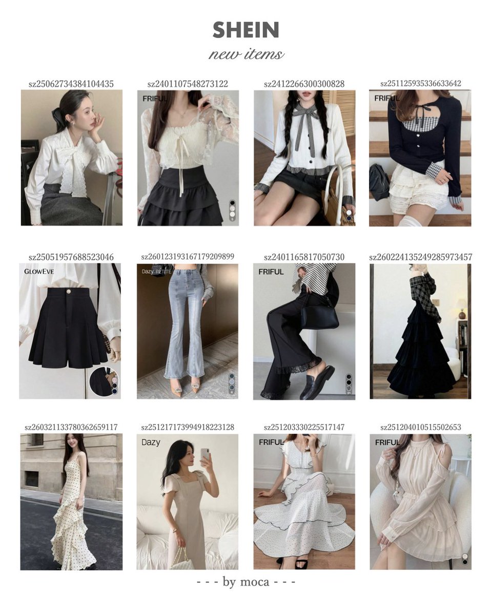 moca_cho_co's tweet image. 価格がバグ🫶可愛い＆コスパ最強のSHEIN春の最新作🌷お安すぎて学生さんたちの味方でしょ🥹！

#SHEIN #GRL #GU #UNIQLO