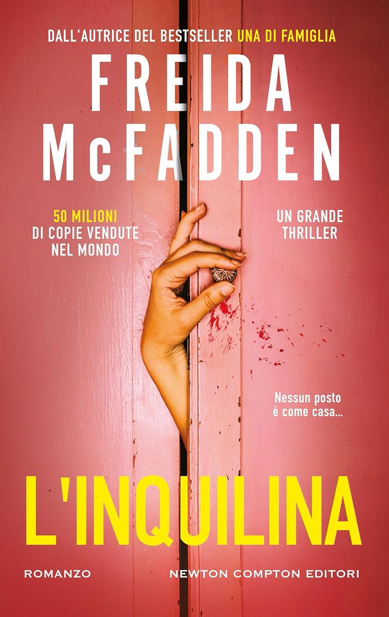 thrillernordico's tweet image. 📌 📚08/04/2026 NOVITÀ IN LIBRERIA 
👉🏼 thrillernord.it/data-uscita-08…
Nessun posto è come casa…

#novità #Review #ebook #FreidaMcFadden 
#thriller #ebookstagram #narrativa  #suspence