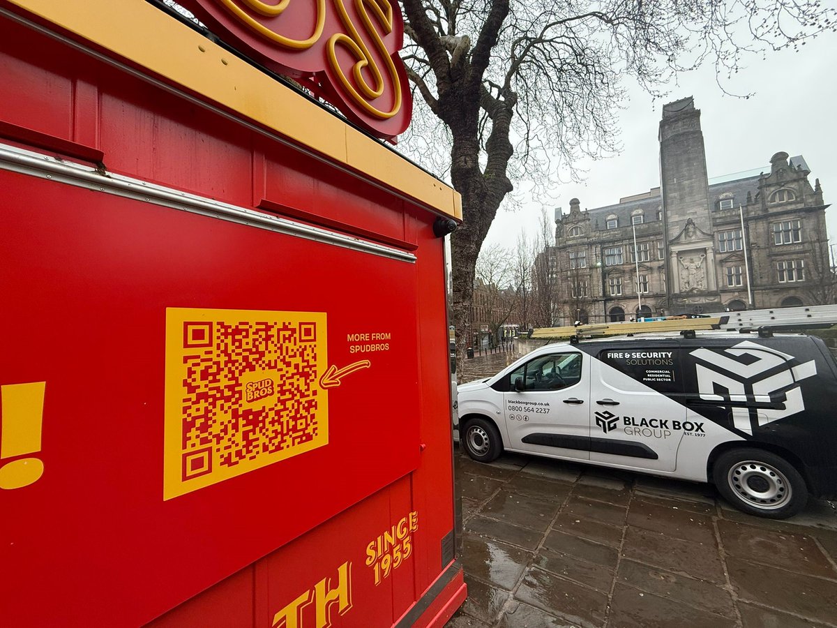blackboxsec1's tweet photo. Proud to be working with local food truck turned global brand @thespudbrothers
Black Box Group installed a state-of-the-art Ajax CCTV system, protecting their business and journey to international success!
#LocalBusiness #FoodTruck #SpudBros #BlackBoxGroup #AjaxSecuritySolutions https://t.co/YPsVCjYj19