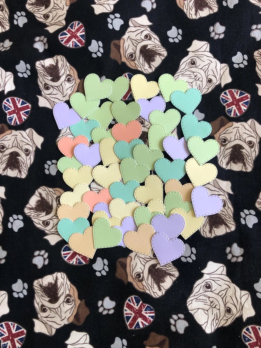 WatsonsVintage's tweet image. These hearts can be used in all kinds of #papercraft projects. 50 Piece Pack of 1" wide Pastel Coloured Cardboard Heart Shapes -Card Making  -Kid's Paper Crafts - Love Themed Journals/Scrapbooks Weddings etsy.me/4snojZ5 via @Etsy #HeartShapes #PastelColours