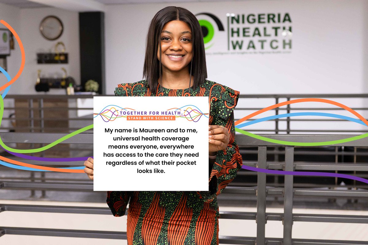 nighealthwatch's tweet image. Today is #WorldHealthDay.

Strong health systems are built on evidence, innovation, and trust in science.

The theme for 2026 #WorldHealthDay, #StandWithScience, underscores the importance of using science to guide decisions and ensure better health for everyone.
