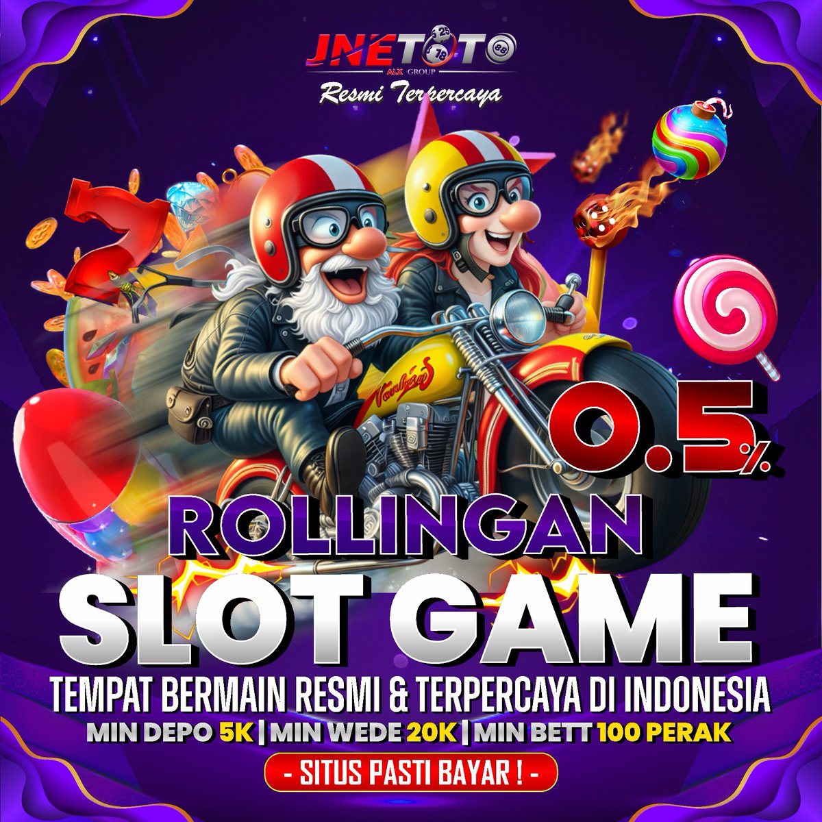 JNETOTO_OFC's tweet photo. ✨ Main santai, peluang tetap besar!
🎯 Rollingan 0.5% | Depo 5K | WD 20K
🎮 Nikmati setiap spin &amp; rasakan sensasi cuannya!
🚀 Saatnya giliran kamu!
#JNETOTO #JNETOTOGACOR #JNETOTOPASTIBAYAR #JNETOTOCUAN https://t.co/ZUHTNL3NDB