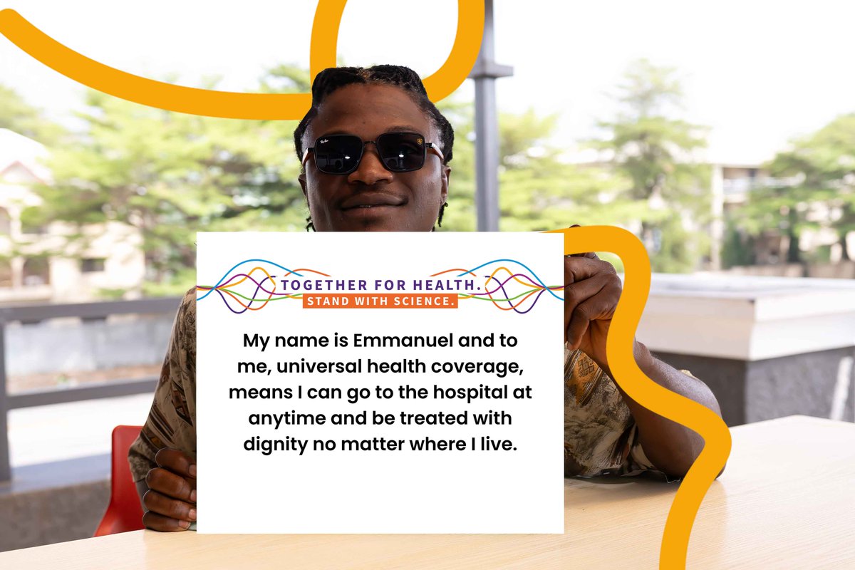 nighealthwatch's tweet image. Today is #WorldHealthDay.

Strong health systems are built on evidence, innovation, and trust in science.

The theme for 2026 #WorldHealthDay, #StandWithScience, underscores the importance of using science to guide decisions and ensure better health for everyone.