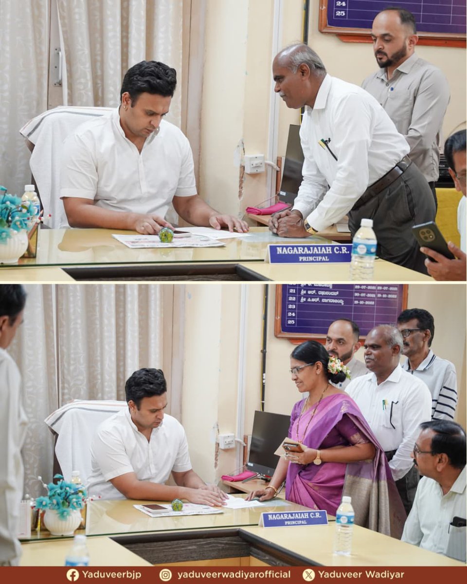 Yaduveer Wadiyar tweet media
