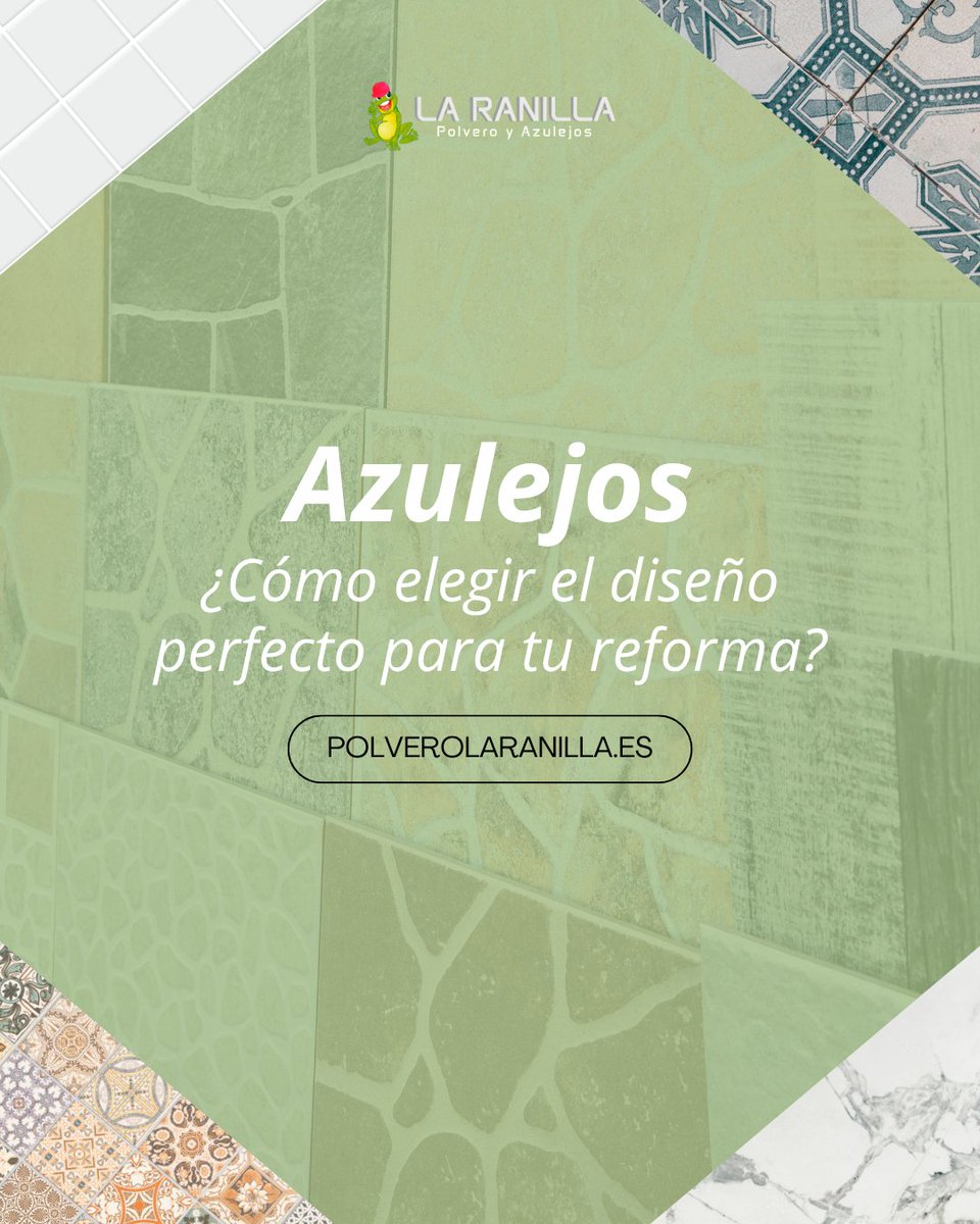 polveroranilla's tweet photo. Azulejos: ¿cómo elegir el diseño perfecto para tu reforma?🧱✨
No te dejes llevar solo por las modas; elige lo que se adapte a tu estilo personal y a tus necesidades diarias.

¿Tienes dudas? Pásate por nuestro polvero en Sevilla y te ayudamos
🌐 https://t.co/xeQyzyonFJ
#Azulejos https://t.co/HWZa2m6apJ