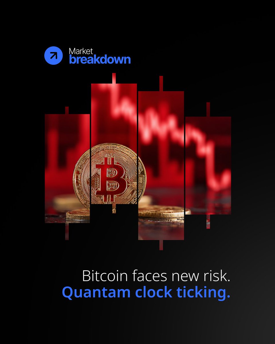 BlueberryMkts's tweet photo. Quantum isn’t breaking crypto today…
But the timeline just got shorter.

Bitcoin still stands, but the need to adapt is becoming clearer.
This isn’t a price event - yet.

#Bitcoin #Crypto #Blockchain #QuantumComputing #CryptoMarkets #TechTrends #BTC #DigitalAssets https://t.co/UTV9zlEtp6