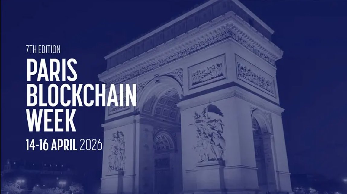 CryptokenMedia's tweet photo. As an official Media Partner of Paris Blockchain Week 2026, Cryptoken Media will be on-site to cover one of the most anticipated Web3 events of the year.

From groundbreaking panels to high-impact networking, this is where the future of Web3, AI, and digital assets takes center stage.

What to expect at the event:
• World-class speakers and industry leaders
• Insightful panels on blockchain, AI, and digital finance
• Unmatched networking opportunities
• The latest trends shaping the decentralized economy

📅 April 15–16, 2026
📍 Paris, France
🔗https://t.co/MUd5hBuO0n

#ParisBlockchainWeek #PBW2026
@ParisBlockWeek
