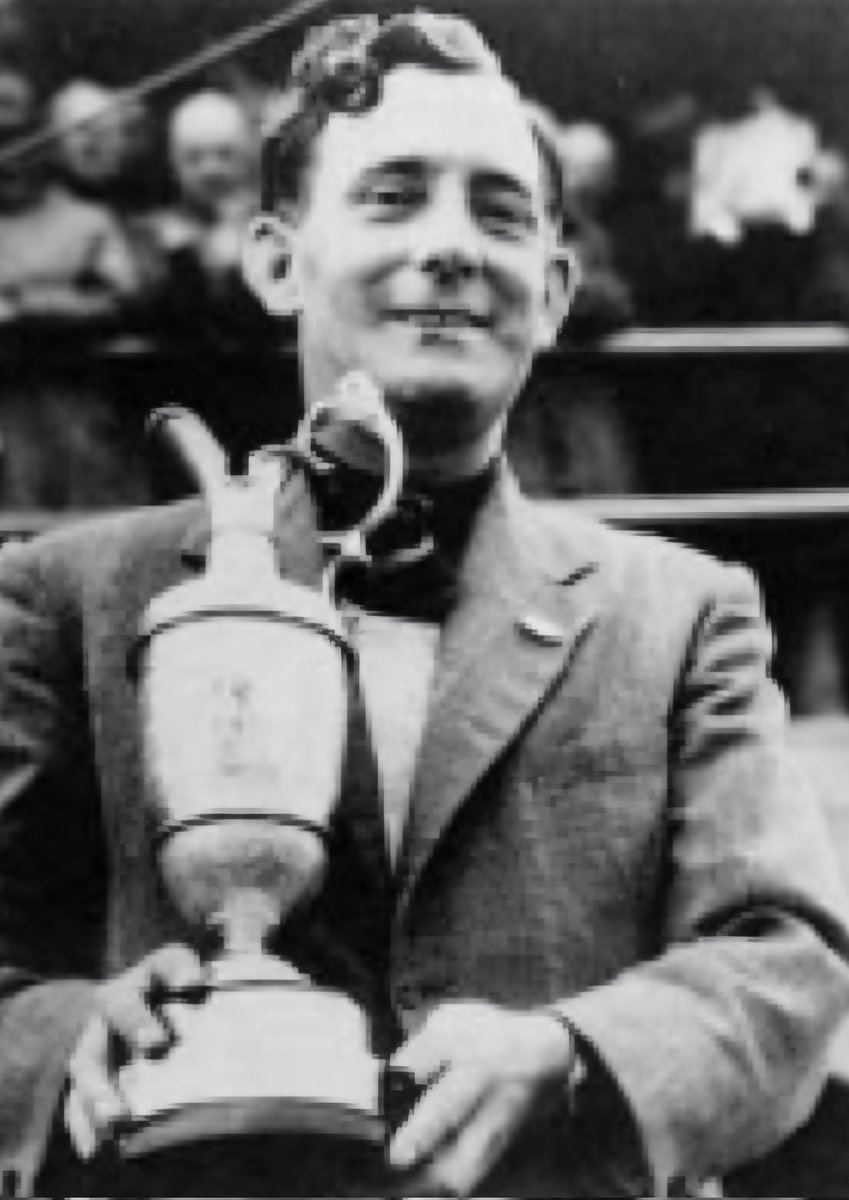 miketucker007's tweet photo. Fred Daly won the 1947 Open with a score of 21 over par https://t.co/mgsHusPMWe