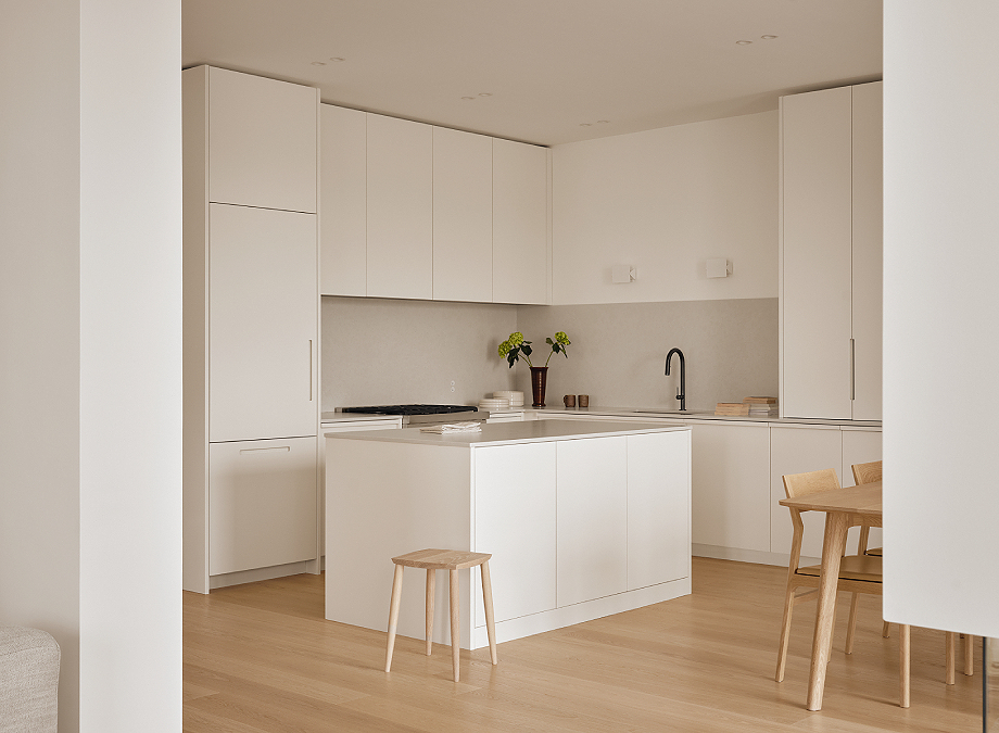 Interior_es's tweet image. The #renovation of this #apartment, carried out by Vives St-Laurent, sought to improve flow, coherence, and functionality, while also creating a space for contemplation, as desired by the owners.
-&amp;gt; Photos: Alex Lesage
-&amp;gt; interioresminimalistas.com/2026/04/07/un-…
-&amp;gt; #minimal #interiors #Montreal