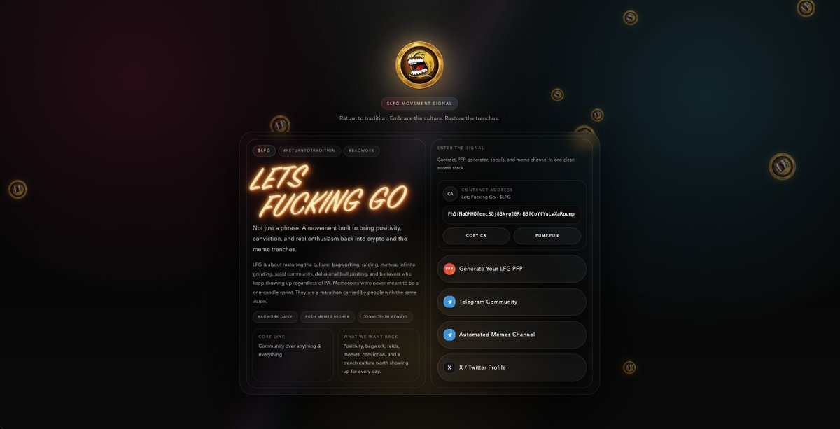 Lets Fucking Go | $LFG tweet media