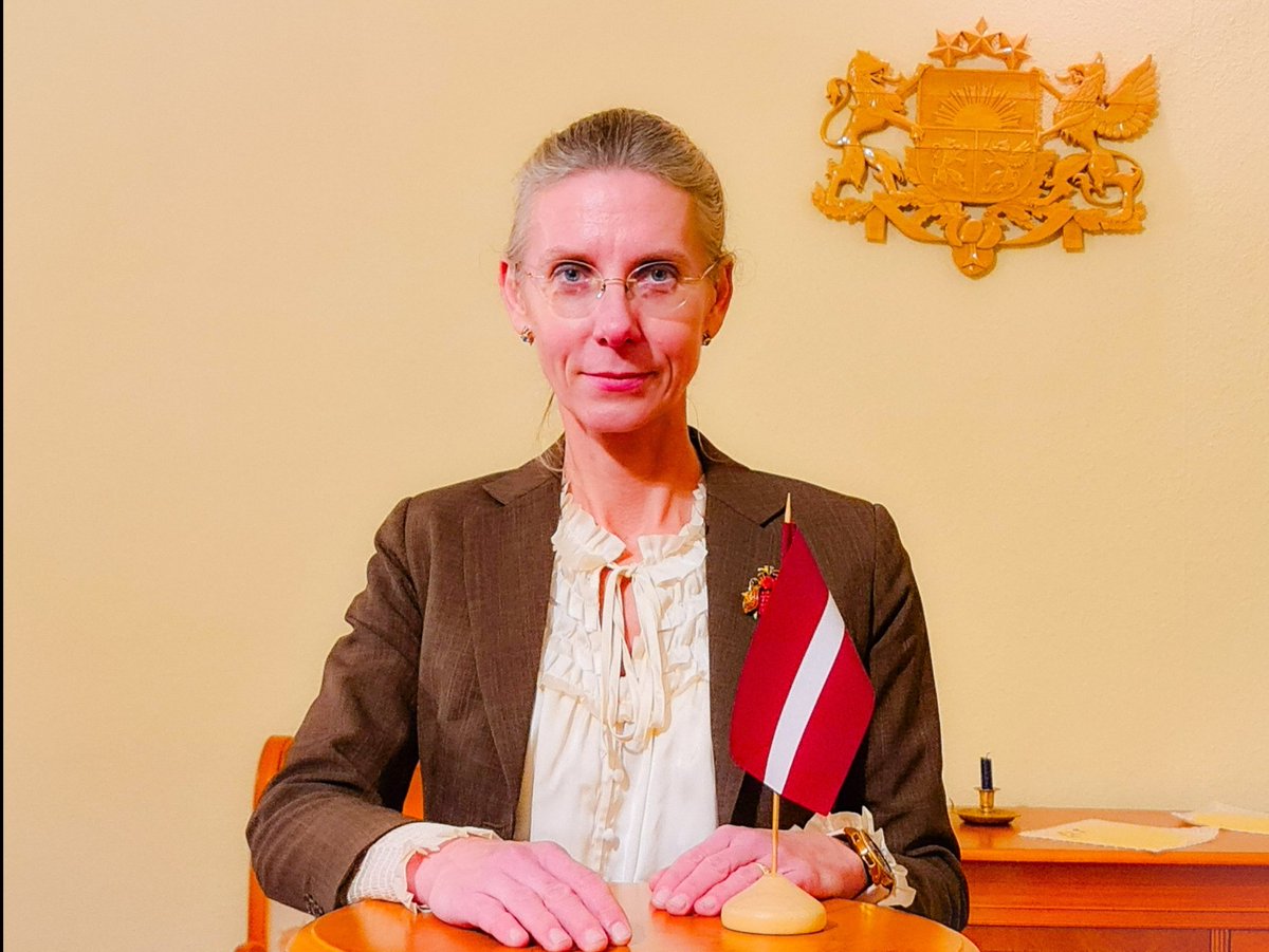 Kristīne Jarinovska tweet media
