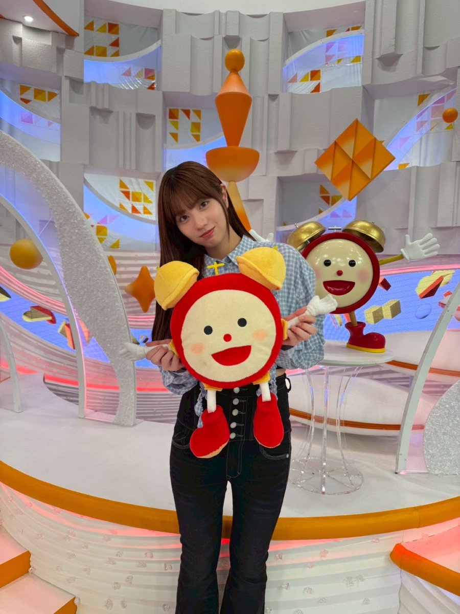 rei___mukai625's tweet photo. フジテレビ「めざましテレビ」イマドキガール6人目で本日はれいれいでした^^

みんな朝見てくれました？？

ファッション企画でした^^
参考にしてみてください💕
イマドキガールとして1年間がんばります🔥

 #イマドキガール
 #めざましテレビ 
@cx_mezamashi https://t.co/nhQWi6KD4g