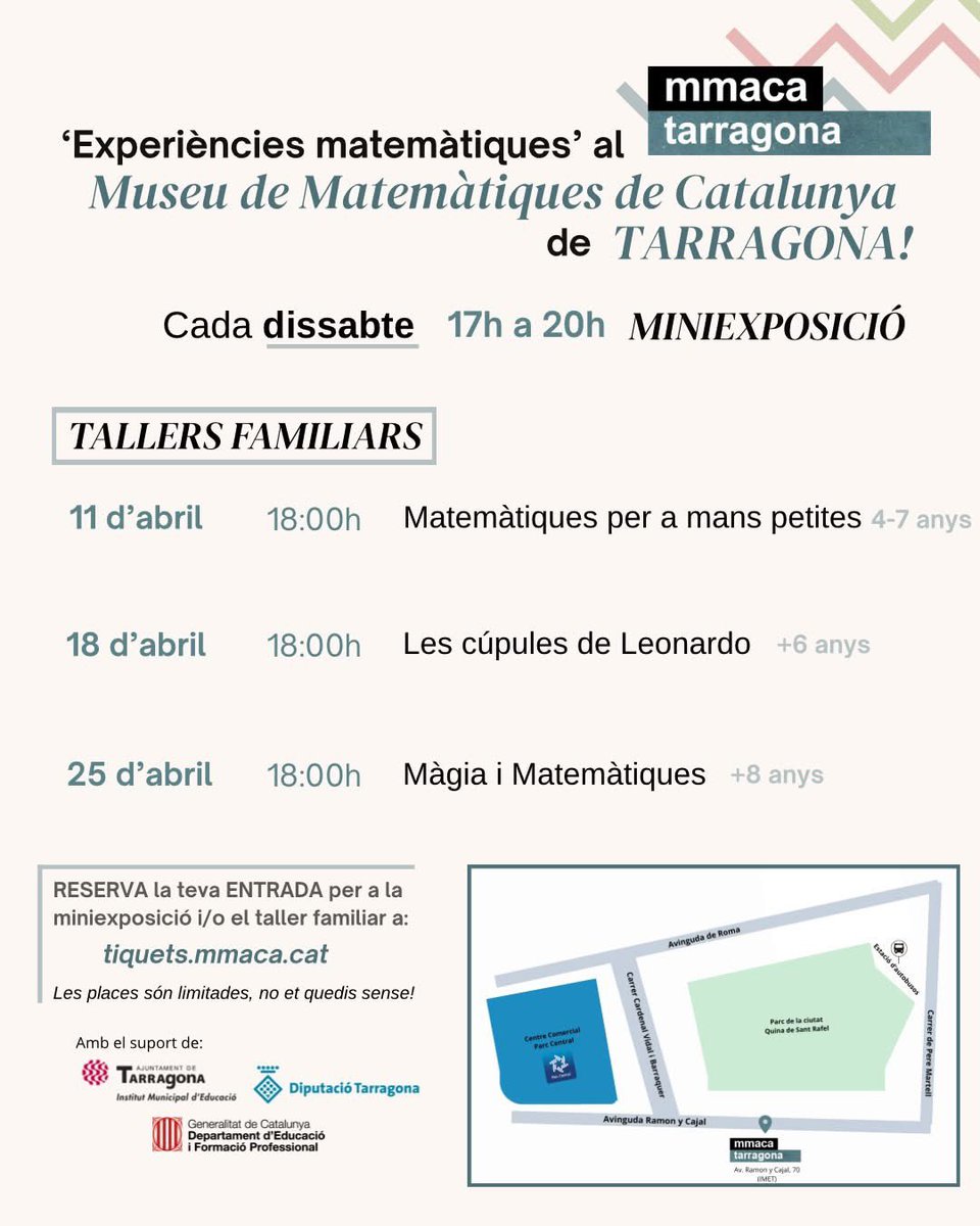 Museu de Matemàtiques de Catalunya - MMACA tweet media