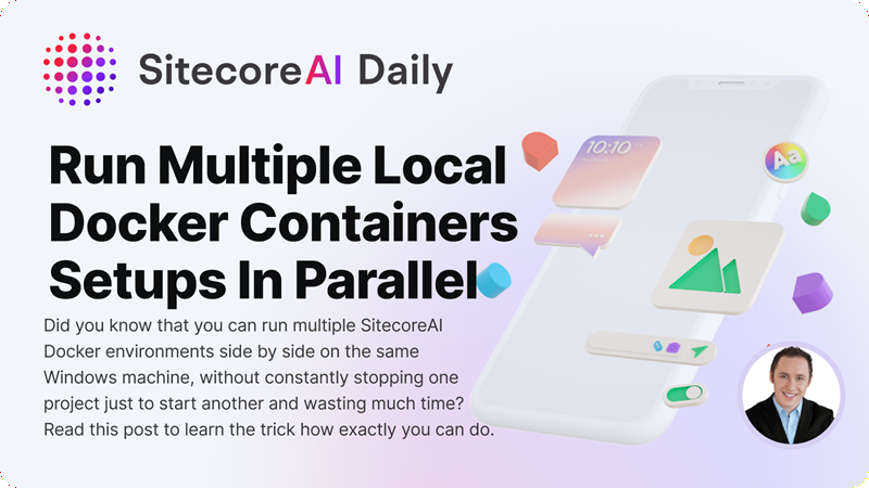 Annoyed of stopping/starting #Docker environments, juggling multiple #SitecoreAI #XMCloud projects?
What if you could run many independent <a href="/Sitecore/">Sitecore</a> #Docker environments side by side, same machine, all HTTPS 443 with full network isolation?
I made it work: linkedin.com/posts/martin-m…