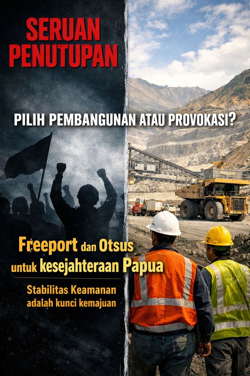 VeloveNadiaa's tweet photo. Dukung Pembangunan Papua, untuk masyarakat lebih sejahtera. Jangan mudah di provokasi kawan https://t.co/0mC2jKn5Ou