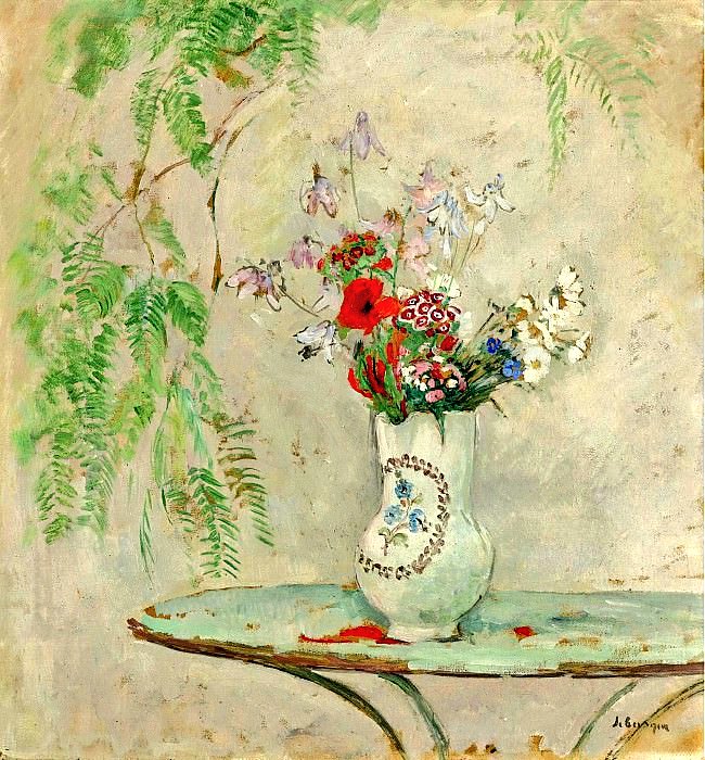 maype7's tweet image. Jug with Flowers 
🖌Henri Lebasque 

#beautifulday 
#TuesdayInArt 
#ArtLovers