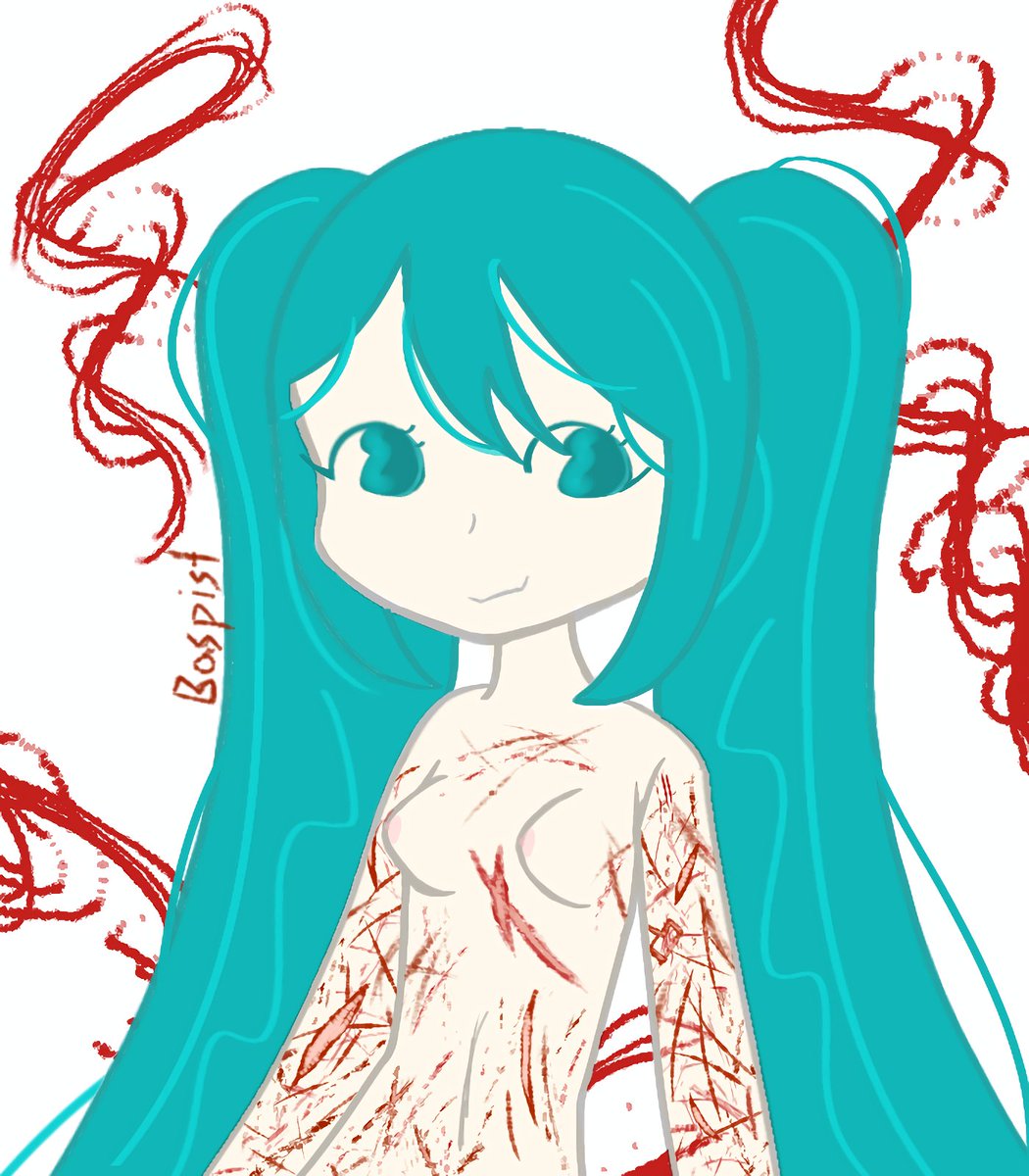 Nibaspist's tweet photo. Hatsune Miku! I love her so so so much
#hatsunemiku #shtwt #selfharmart #digitalart https://t.co/Jok4gKREJf