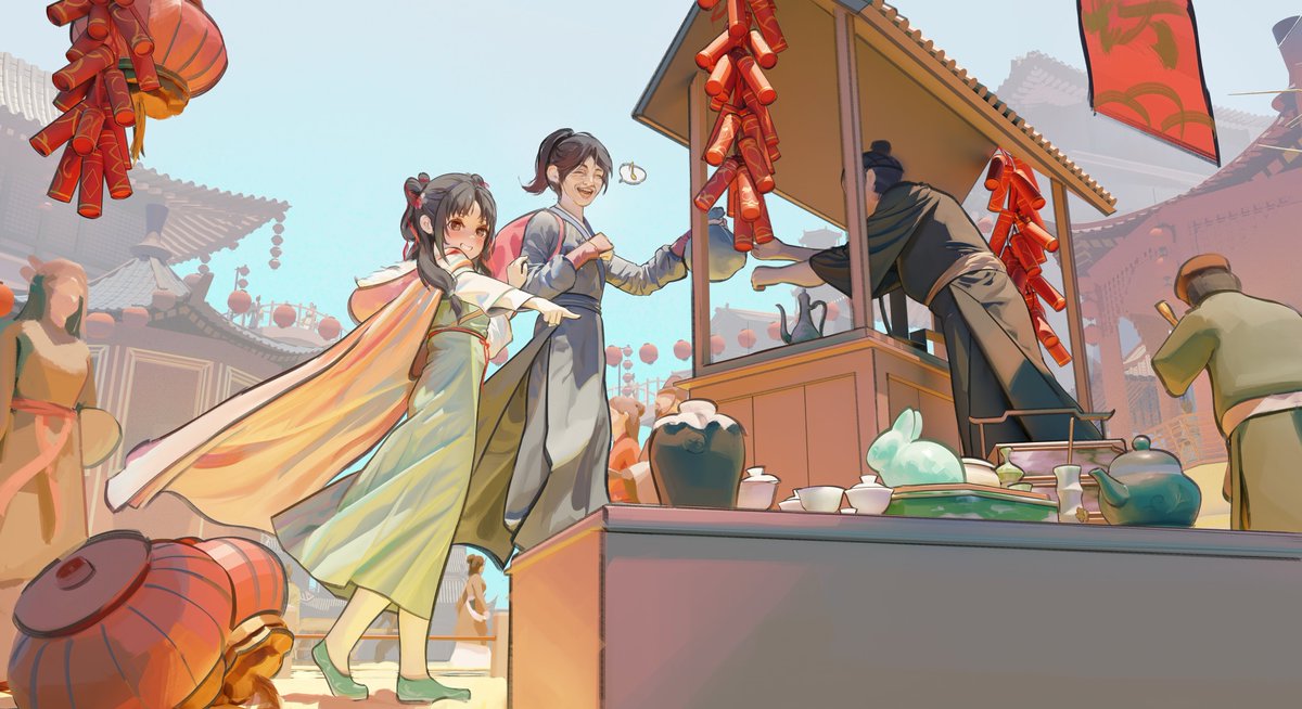 MuLiuZi's tweet photo. @_VGen_ Hi! @_VGen_ 
 I'm an artist who mainly draws fanart and character illustrations. 
I'm hoping to open commissions on VGen and connect with more clients.  
Here’s my VGen profile: https://t.co/g35oI6CQiw 
Link to my portfolio:https://t.co/BQ7evoqvwj https://t.co/snhcjWwZ5m