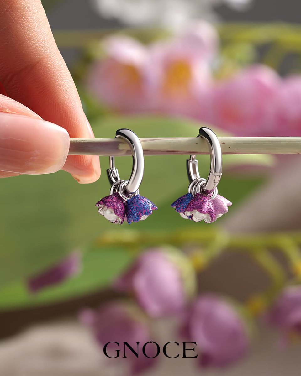 Gnoceofficial's tweet image. Purple Tulips, Pearls &amp;amp; Elegance
Shop here: gnoce.cc/3OlvEdw
#gnoce #earring #jewelry
