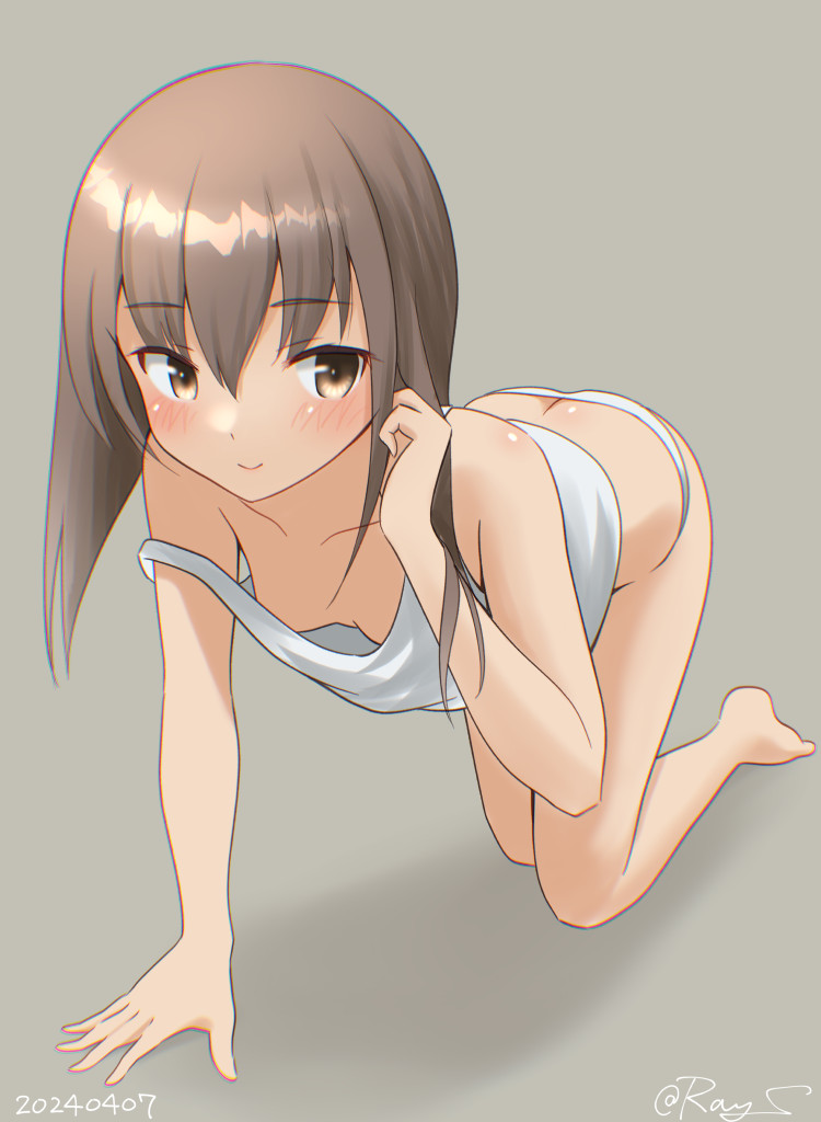 大鳳(艦これ) 「今日は大鳳の進水日ですね。」|Ray.Sのイラスト