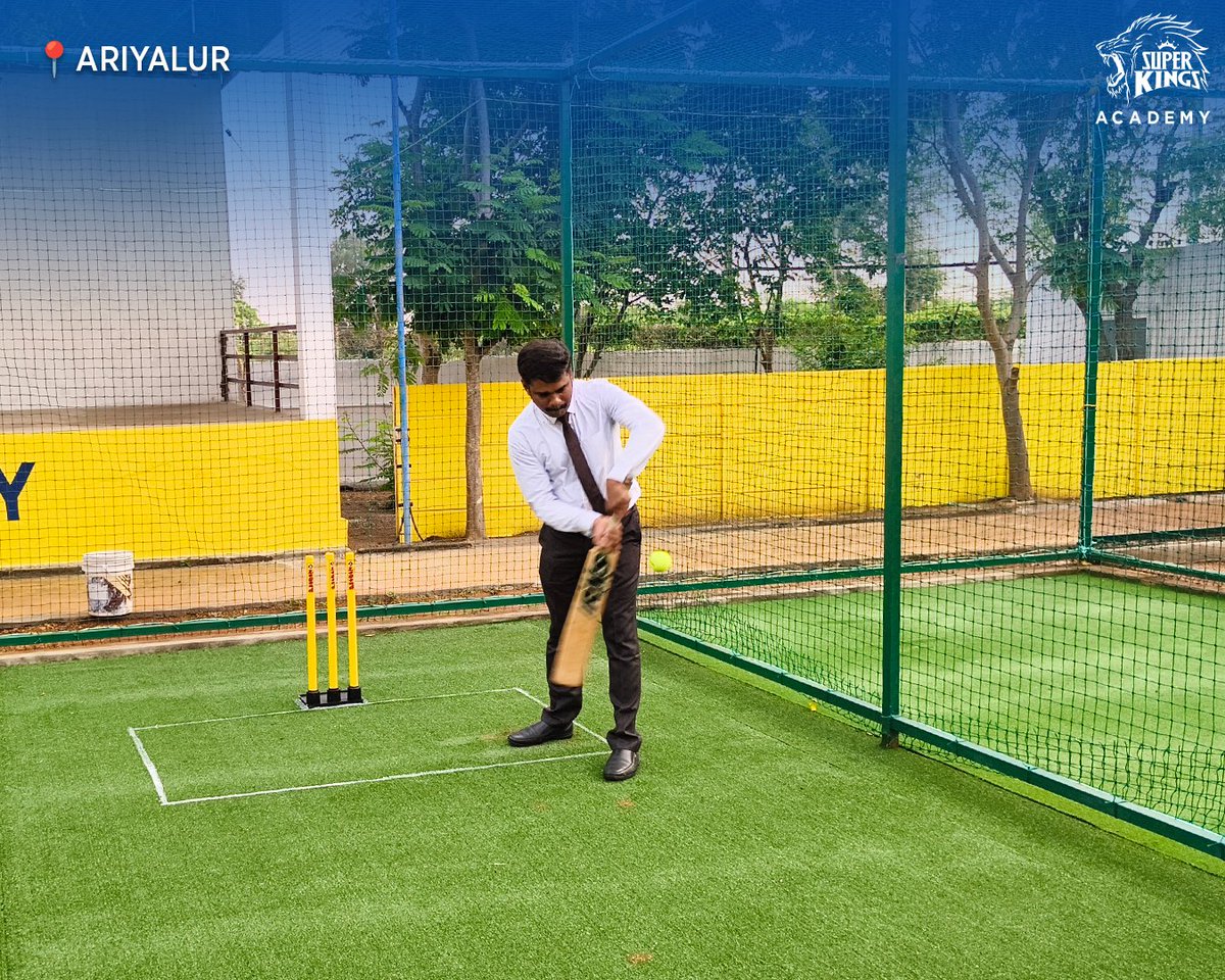 SuperKingsAcad's tweet image. Glimpses from the grand opening of Super Kings Academy in #Ariyalur 💛

#SuperKingsAcademy is growing stronger, bringing world-class cricket training closer to every aspiring cricketer 🏏

Join the #SummerCamp at
Swami Educational Institutions 📍

#TrainLikeASuperKing