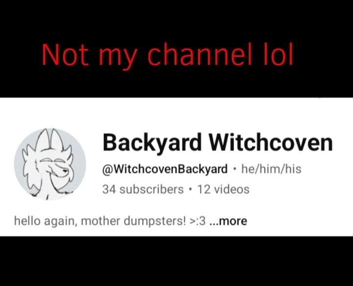 BWitchcoven's tweet photo. If you come across any YouTube channels with my name or posting my art, just know it isn't me. I decided to delete my real YT and I'm not posting art on any YT channels in the future.
Any new social media accounts I make will be mentioned here or on my Bluesky. Thanks for reading https://t.co/AFVDg8ZPLl