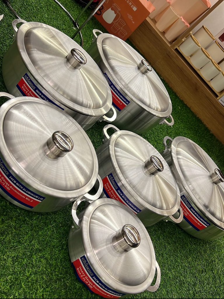 JenieCollection's tweet image. Quality Aluminum Cookware🔥

Perfect for jollof rice 💯

🏷️95,000