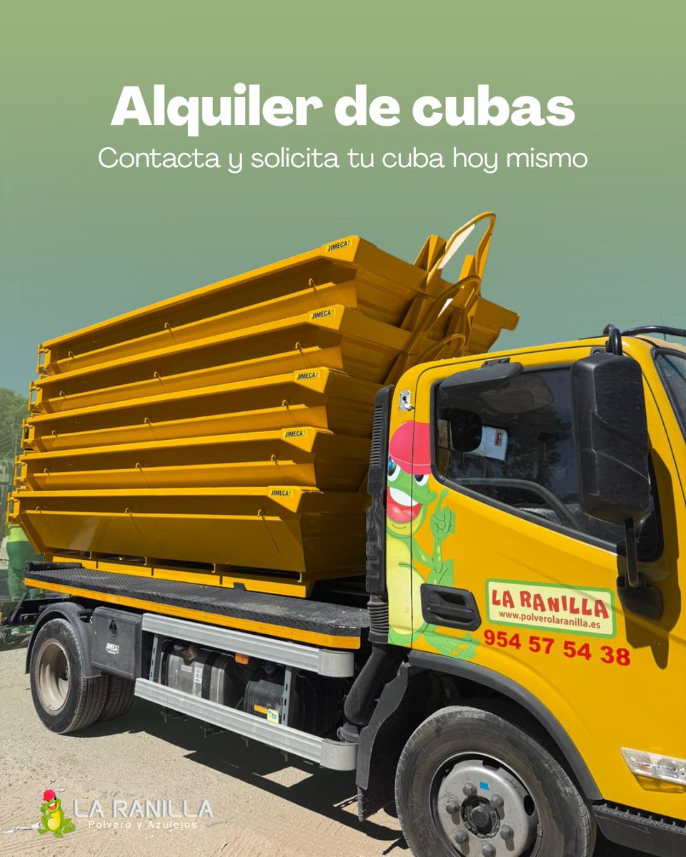 polveroranilla's tweet photo. Escombros en tu obra? Nosotros nos encargamos por solo 99€🚛
Tenemos la cuba que necesitas con condiciones imbatibles🔥Si compras tus materiales de construcción con nosotros, el transporte de la cuba GRATIS
🌐https://t.co/ihB1Bp5kL3 
📞615 941 994

#CubasSevilla #AlquilerDeCubas https://t.co/9p9NJ54JMY