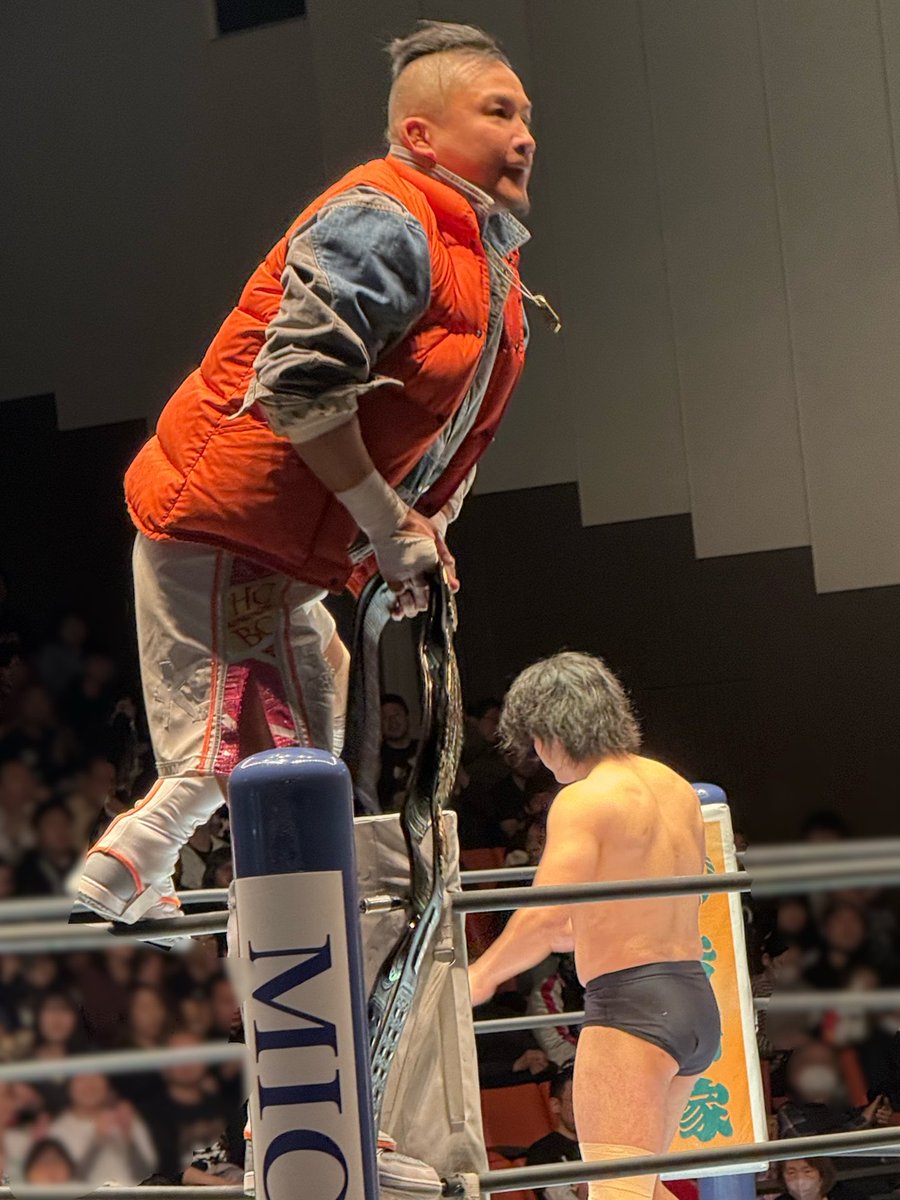 libre_p_w's tweet image. 4.2 新日本プロレス　後楽園ホール

タイム・スプリッター🕐
入場テーマ大好き🎵

#njpw
#njSG
#KUSHIDA
